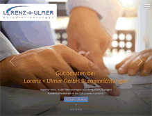 Tablet Screenshot of lorenz-ulmer.de